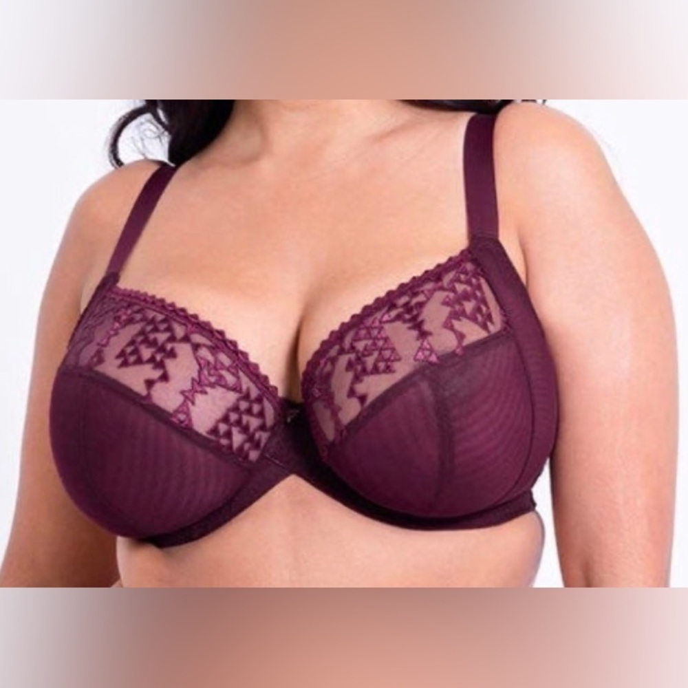 #392 - NWT Curvy Kate, Centre Stage, SIZE 34K Full Plunge Underwire Bra, Fig